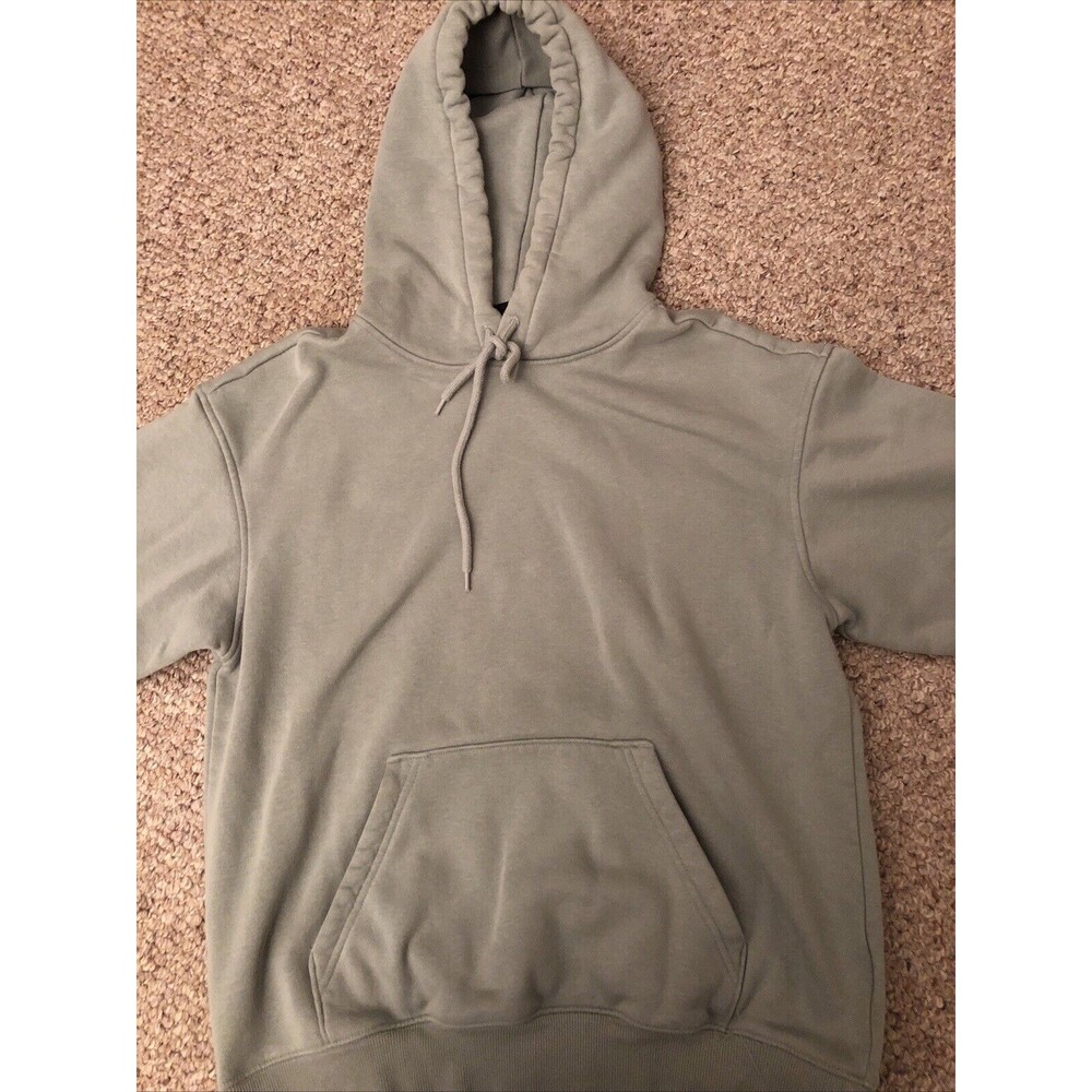 H&M Hoodie Women's Small Light Green with Drawstring and Front Pouch
